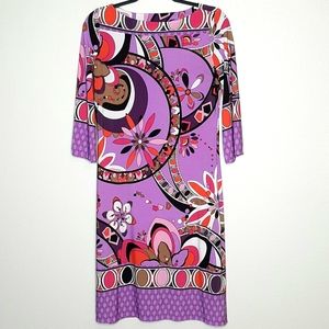 Sweet Robyne 60's Vibe Mod Sheath Dress Size Small